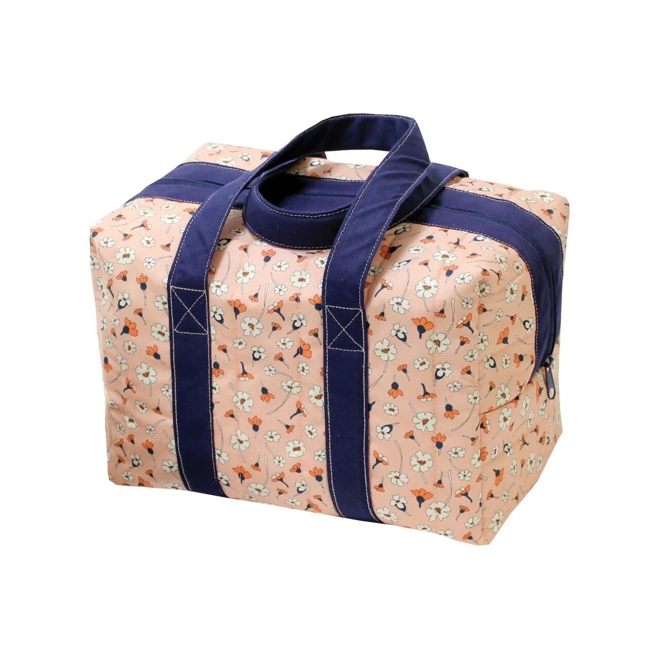 June Tailor Insulated Lunchbox Tote Kit with Zippity-Do-Done™ Zipper, Sew-by-Number, Navy